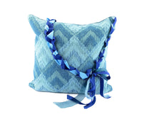 Load image into Gallery viewer, Blue Braid by Sarah Lois™ 18"x18"