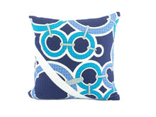 Load image into Gallery viewer, Nautical, Pair of Pillows by Sarah Lois™ 16"x16"