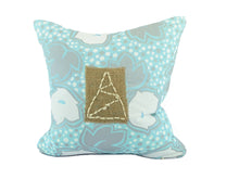 Load image into Gallery viewer, Stitched Burlap, Lucy & Bear™ by Sarah Lois™ 16"x16"