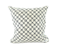 Load image into Gallery viewer, Stitched Burlap, Lucy & Bear™ by Sarah Lois™ 16"x16"