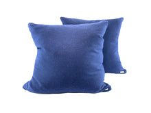Load image into Gallery viewer, Dove and Lion™ Azure, Pair of Pillows by Sarah Lois™ 22"x22"