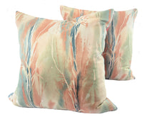 Load image into Gallery viewer, Raspberry Apple, Pair of Pillows by Sarah Lois™ 22"x22"