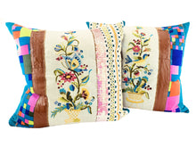 Load image into Gallery viewer, Stylish Juxtaposition, Pair of Pillows by Sarah Lois™ 24"x24"
