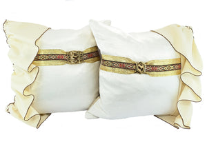 Maison Couture, Pair of Pillows by Sarah Lois™   20"x20"