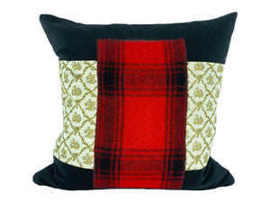 Northern Plaid Baroque, Pair of Pillows by Sarah Lois™                                18"x18"