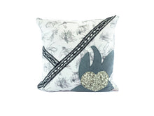Load image into Gallery viewer, Coco Doodle, Pair of Pillows by Sarah Lois™   22&quot;x22&quot;
