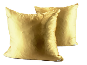 Silky Leather, Pair of Pillows by Sarah Lois™   20"x20"