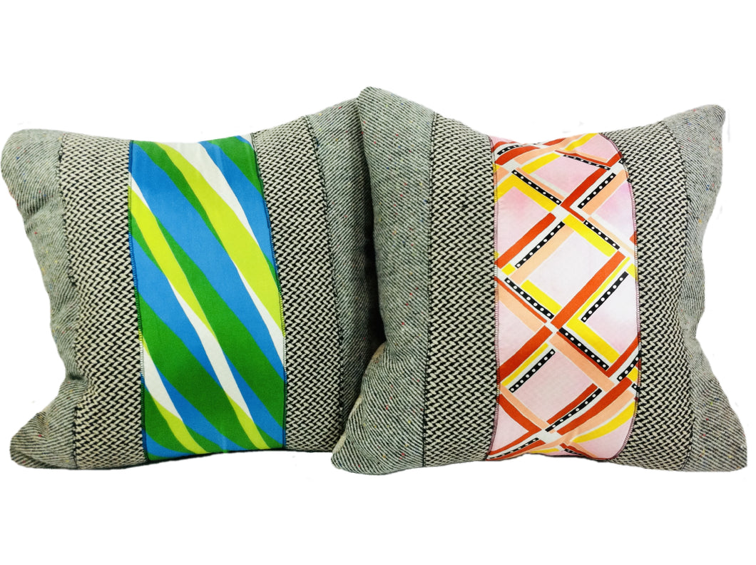 Buoyant Tweed, Pair of Pillows by Sarah Lois™   22